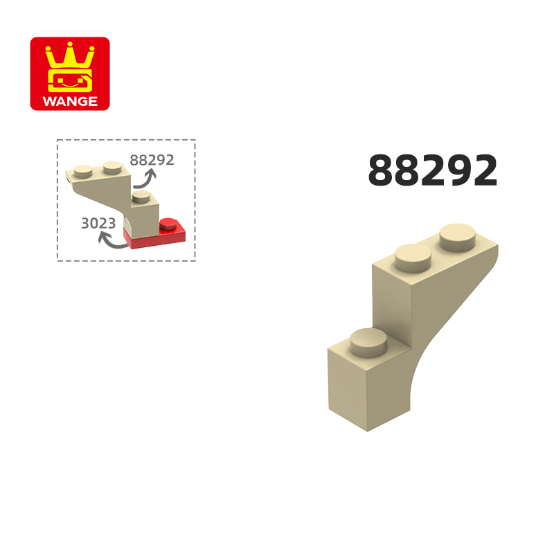 Lego Set City - WANGE 88292 100г/94 шт. Арка 1x3x2
