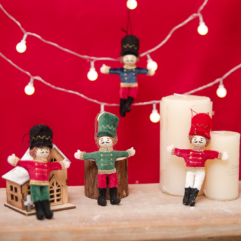 Nutcracker Figurine - Щелкунчик Солдат Рождественское украшение Рождественская елка