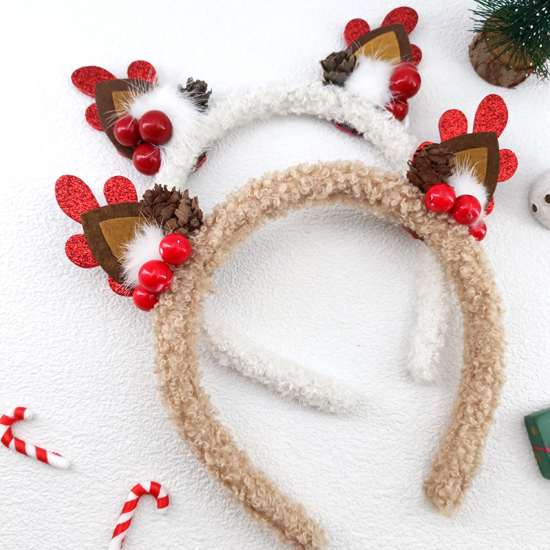 1 шт. Рождественский ободок дл – обзор и цена Reindeer Antlers Headband