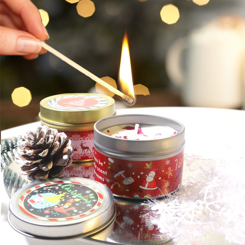 Набор ароматических свечей из  – обзор и цена Holiday Candle Set