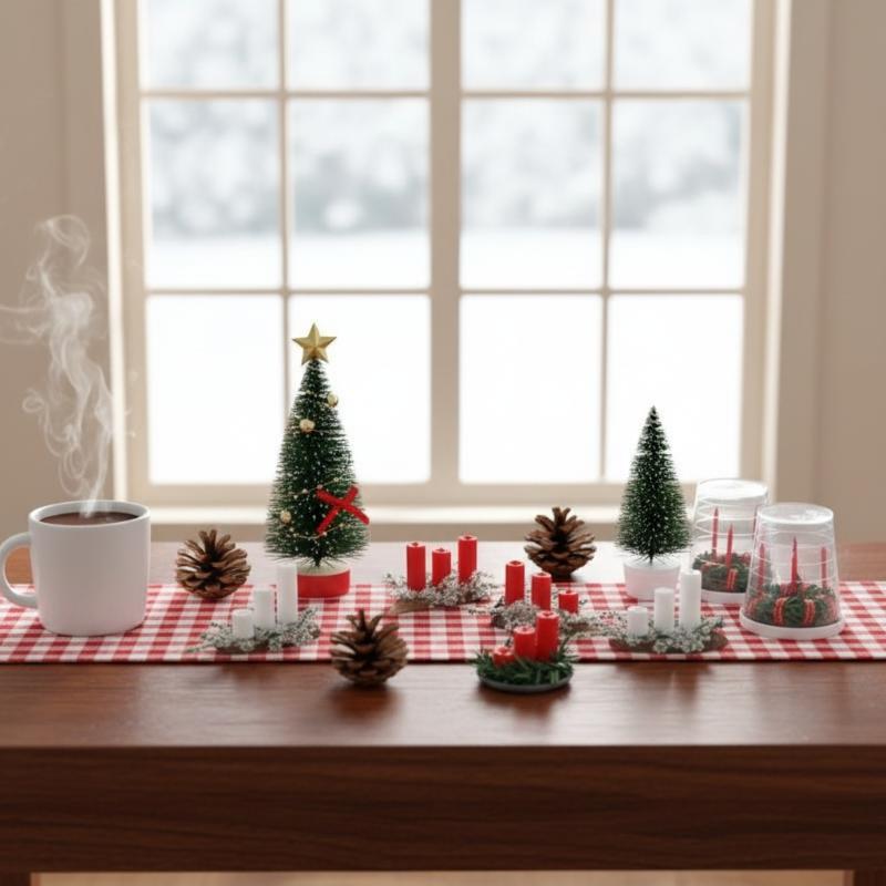 ! 1:12 Миниатюрные аксессуары  – обзор и цена Holiday Candle Set
