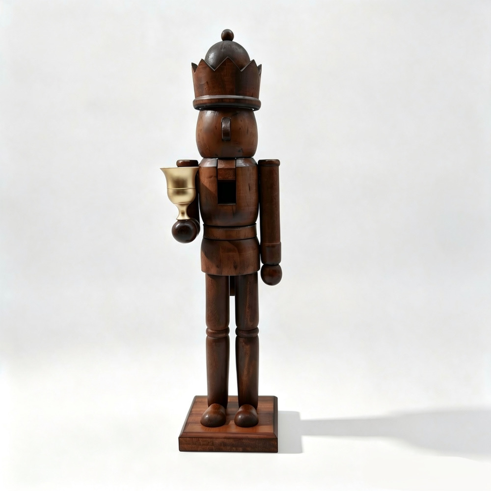 Винтажный Щелкунчик с золотым  – обзор и цена Nutcracker Figurine