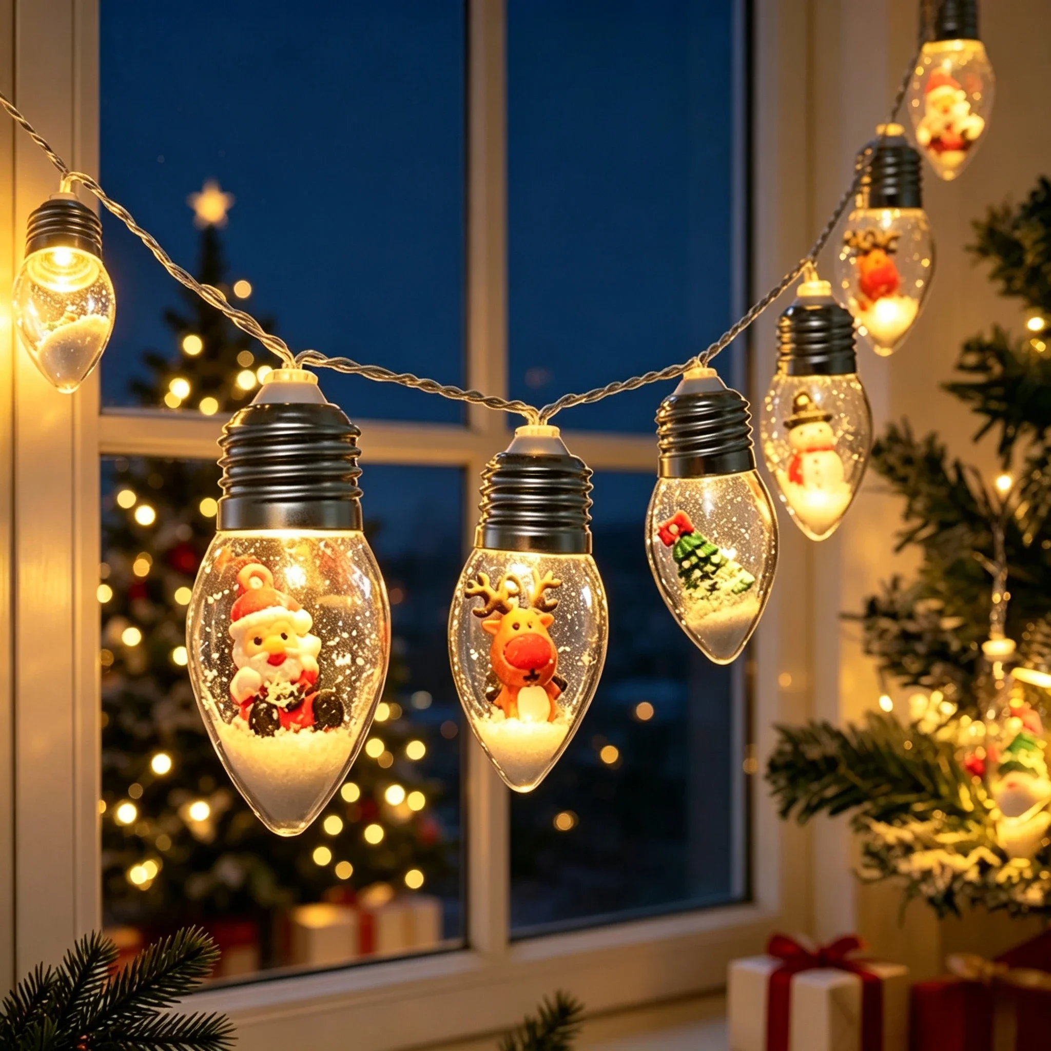 Рождественская гирлянда-бутылк – обзор и цена Led Fairy String Lights