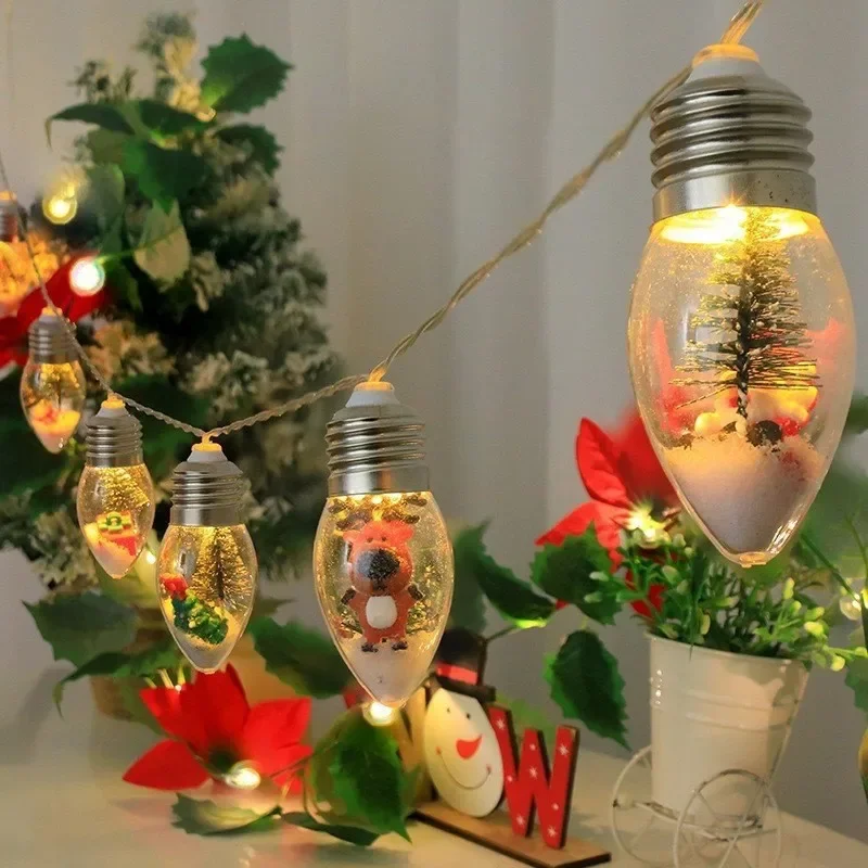 Рождественская гирлянда-бутылк – обзор и цена Led Fairy String Lights