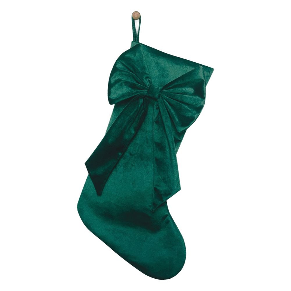 Рождественские носки с бантом, – обзор и цена Christmas Stocking Hanging