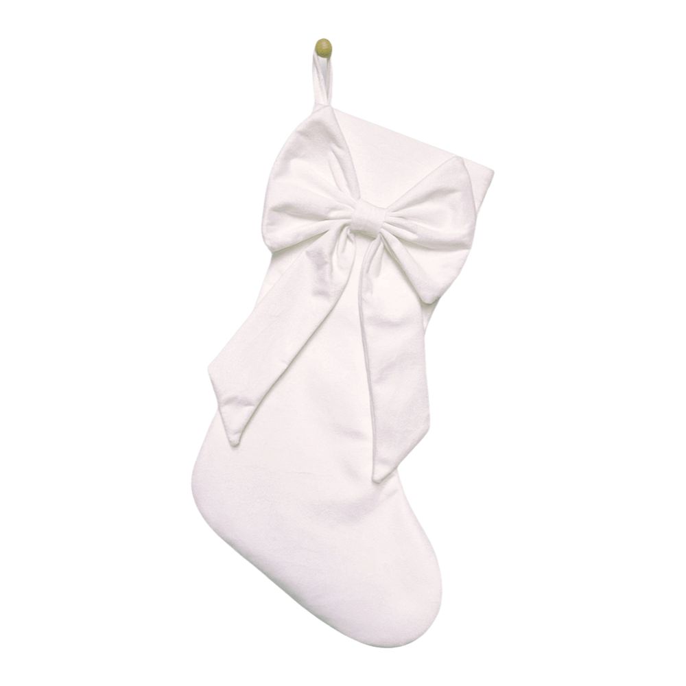 Рождественские носки с бантом, – обзор и цена Christmas Stocking Hanging