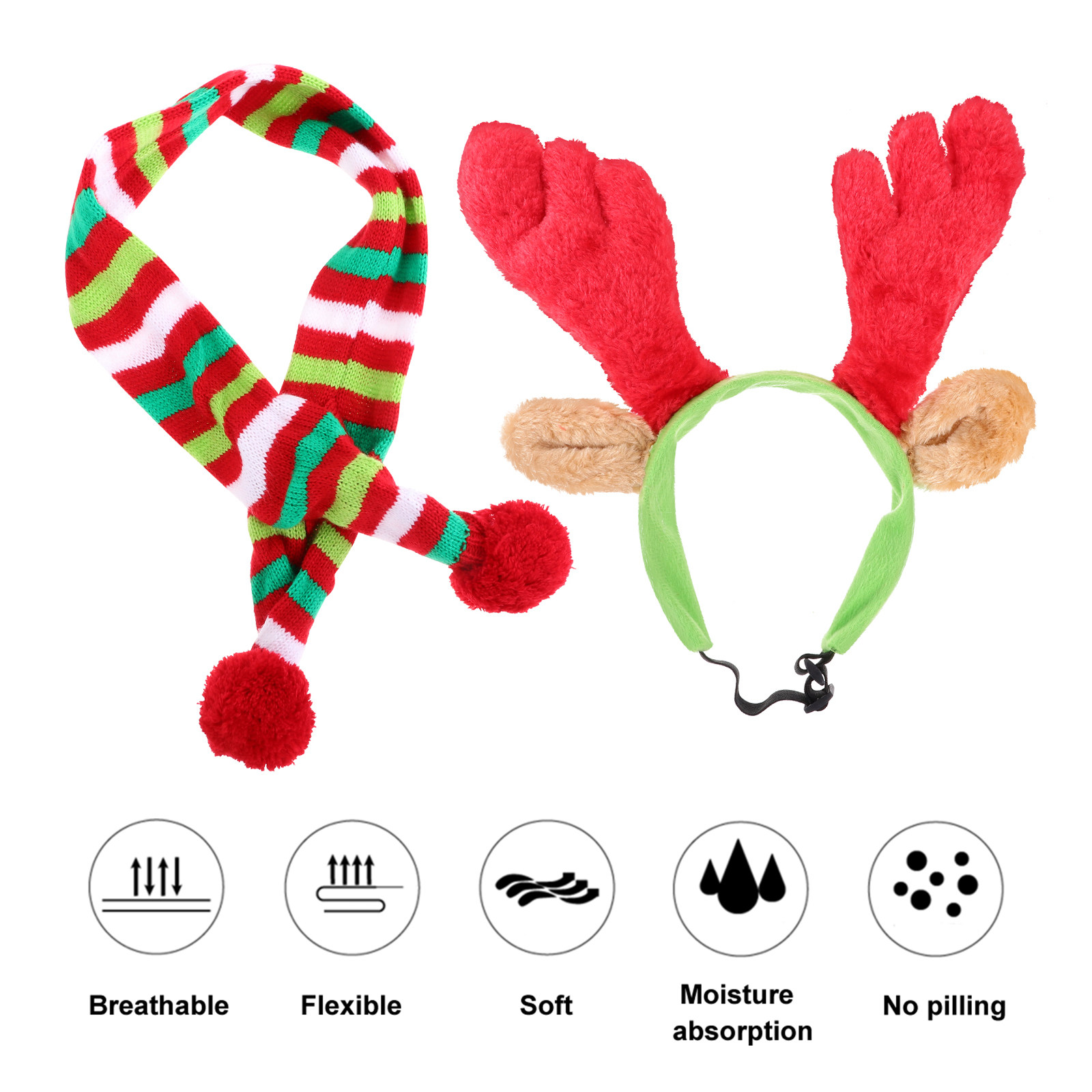 1 комплект рождественского дек – обзор и цена Reindeer Antlers Headband