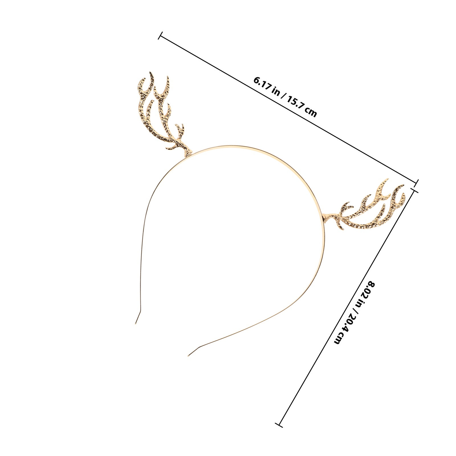 Рождественский костюм: ободок  – обзор и цена Reindeer Antlers Headband