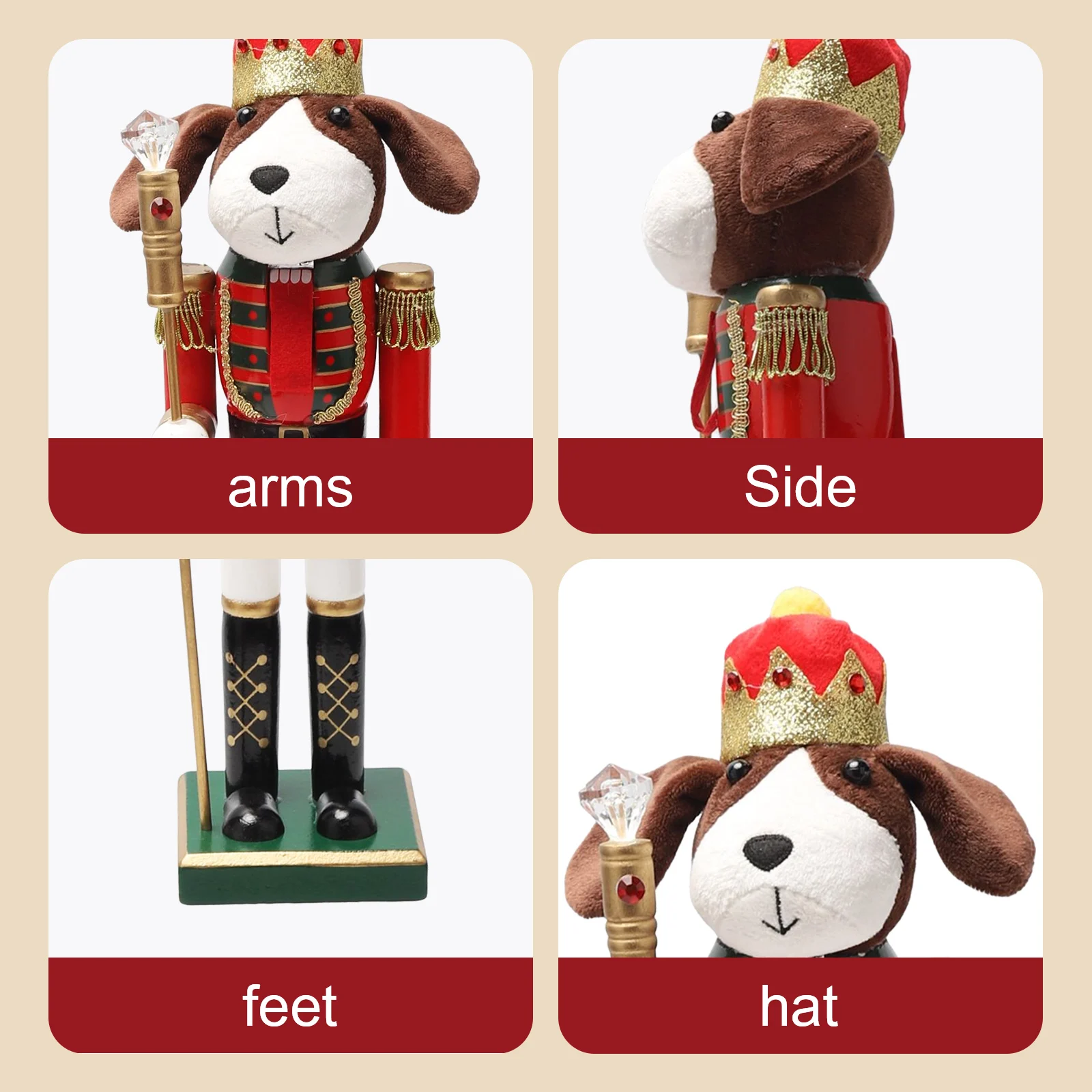 Рождественский орнамент в виде – обзор и цена Nutcracker Figurine